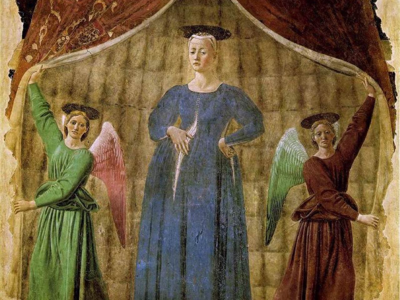 „Madonna brzemienna”  Piero della Francesca